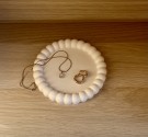 Rundt boble fat beige /M thumbnail