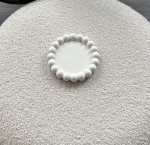 Rundt boblefat beige /S