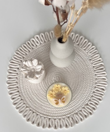 Sommerfugl duftlys - Vanilje