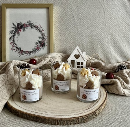 Pepperkakemann duftlys 